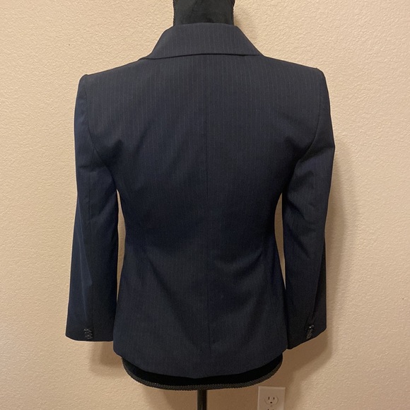 Ann Taylor Dark Blue Blazer - Picture 3 of 7